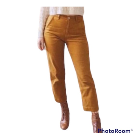 Everlane Pants - Everlane Golden Brown Pants 0